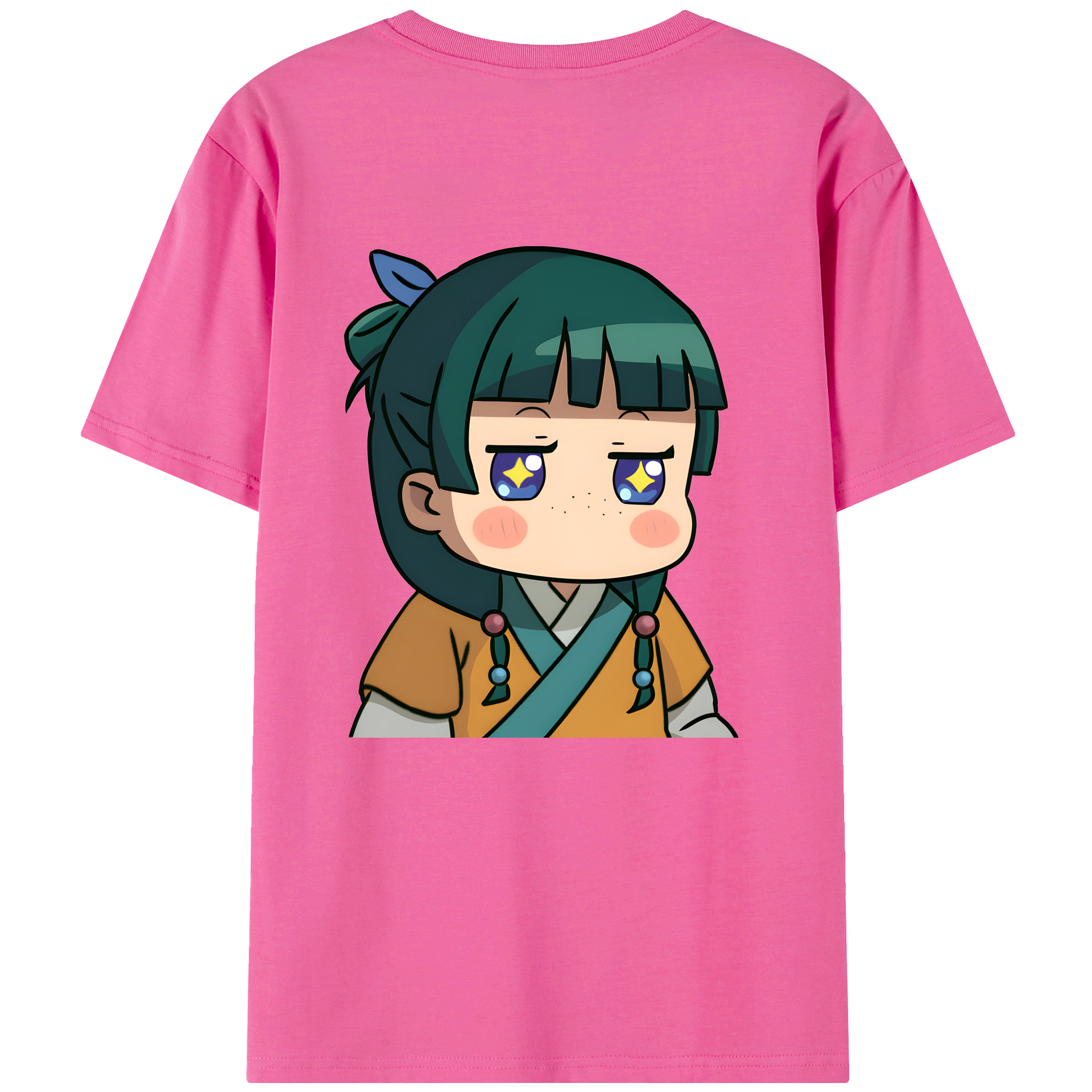 （画像用） 薬屋のひとりごと The Apothecary Diaries レディース半袖Tシャツ(バックプリント)